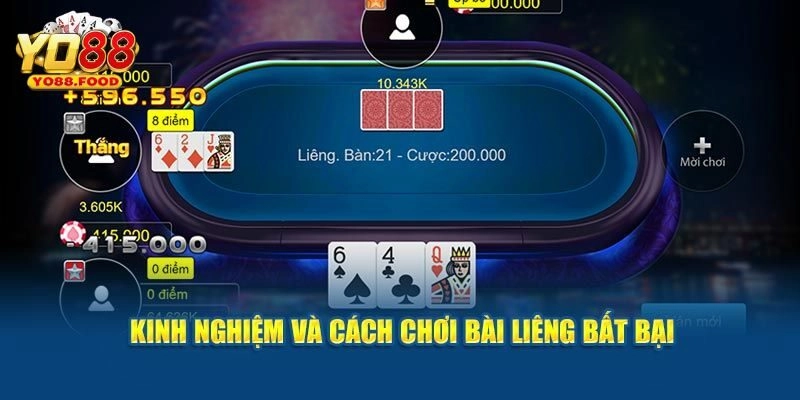 Kinh Nghiệm Chơi Bài Liêng Từ Cao Thủ: Thử Ngay Để Kiếm Lời! Một số kinh nghiệm chơi bài liêng rinh tiền tỷ về tay